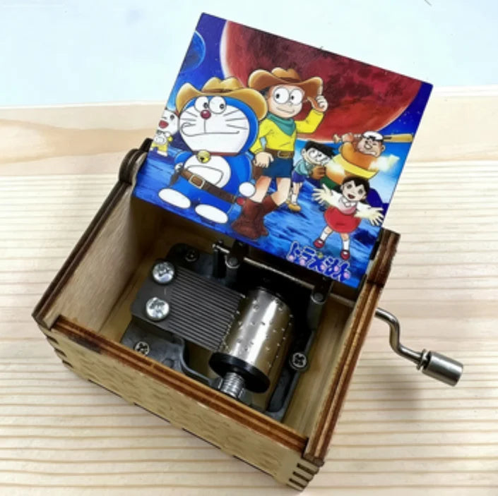 Custom Wooden Music Boxes with Logo – 10 MOQ, 18-Second Play