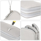 Custom Waterproof Cable Organizer Pouch 600D Oxford | Double Layer Storage Bag for Tech Accessories | Bulk Wholesale
