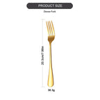 Custom Luxury Flatware Set with Logo | 300 MOQ | 7-Day Lead