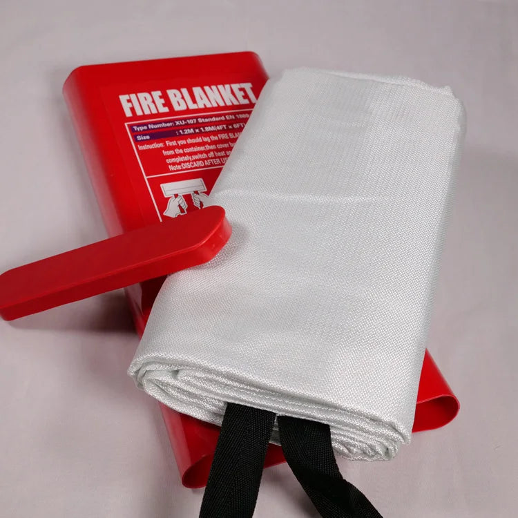 Custom Fire Blanket 550°C | 100 Pcs MOQ CE EN1869 Fiberglass