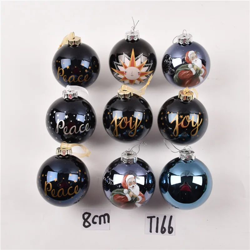 Custom Glass Baubles 100 pcs | BSCI Certified