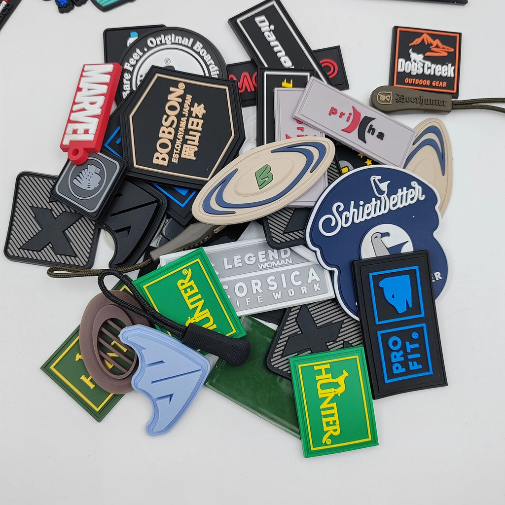 Custom 3D PVC Patches with Logo Wholesale | MOQ 100