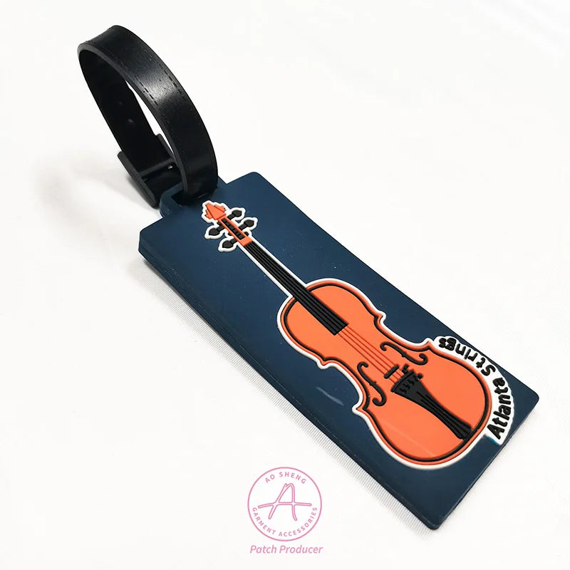Custom Rubber Luggage Tags with Logo – 9-Day Lead, Sublimation