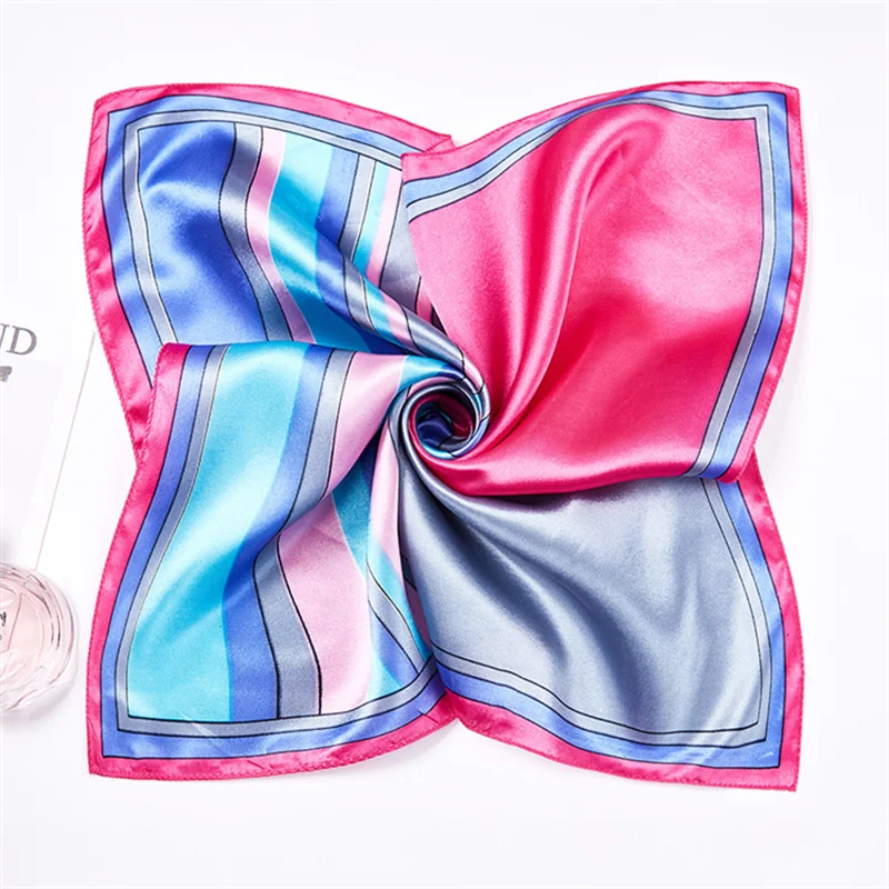 Personalized Silk Satin Scarves | 2-Piece MOQ & 3-7 Day Lead Time | 46 Colors | OEM Manufacture