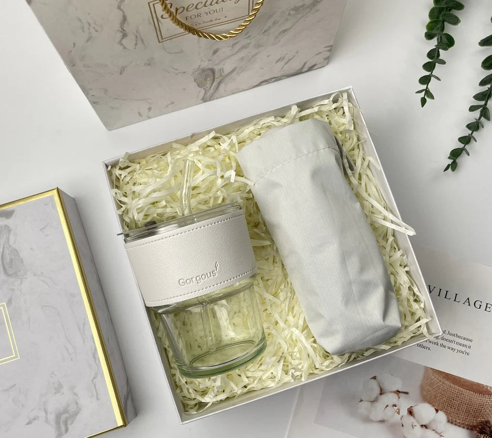 Custom Ceramic Gift Sets: 10 MOQ, 5-Day Lead | Mug, Bottle, Towel for Weddings & Corporate Gifts