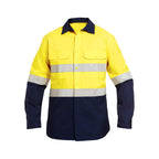 High Visibility Safety Work Shirts for Construction & Industrial Teams(Custom Logo, Industrial Use)