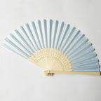 Wholesale Custom Bamboo Fabric Folding Hand Fan for Favors
