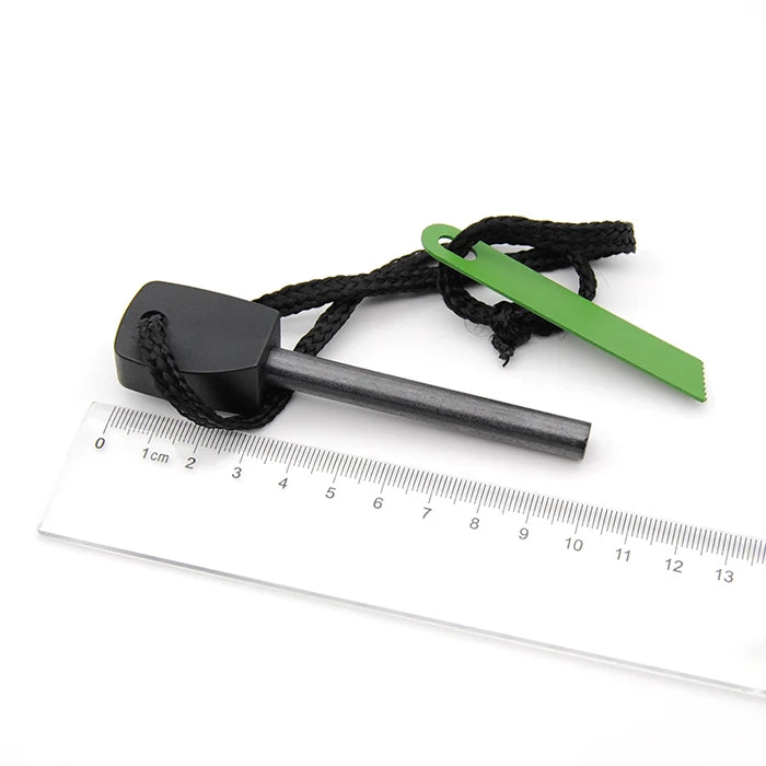 Customized Magnesium Fire Starter 10cm | Waterproof Camping MOQ 200