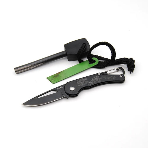 Customized Magnesium Fire Starter 10cm | Waterproof Camping MOQ 200