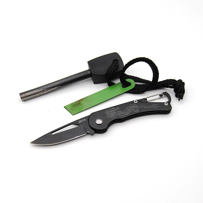 Customized Magnesium Fire Starter 10cm | Waterproof Camping MOQ 200