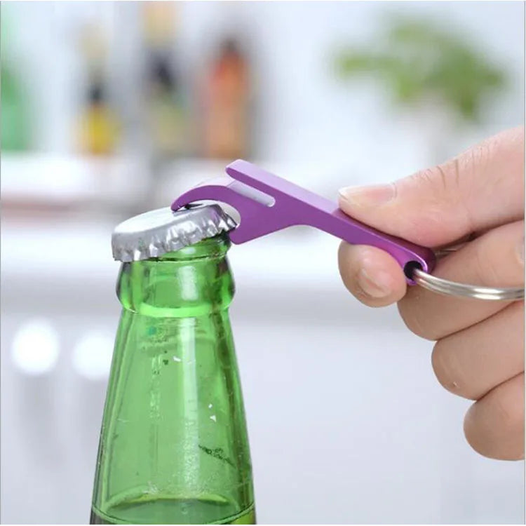 Custom Stainless Steel Bottle Openers: 200 MOQ, 65x12mm, Laser Engraving | Promotional Keychain Gifts