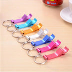Custom Stainless Steel Bottle Openers: 200 MOQ, 65x12mm, Laser Engraving | Promotional Keychain Gifts