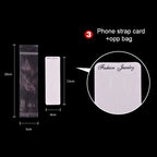 Custom Jewelry Display Cards with OPP Bags | MOQ 100 | 10-Day Lead
