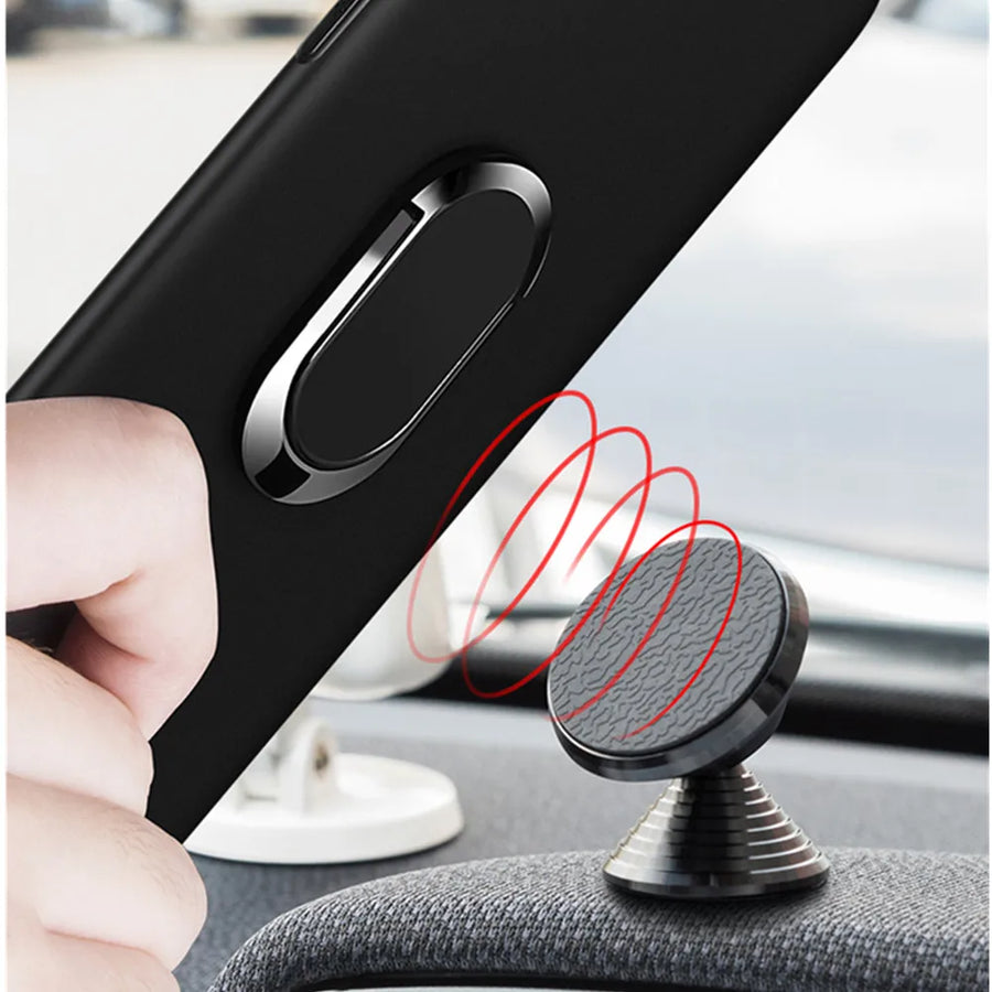 Custom Laser Engraved Zinc Alloy Ring Phone Holder