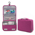 Custom Hanging Toiletry Bag — 500 MOQ, 35-Day Lead Time