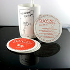 Custom Printed Paper Coasters with Logo | MOQ 500
