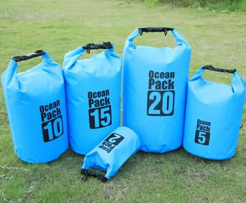 Custom 500D PVC Waterproof Dry Bag: 2L to 30L, High Frequency Welded, Submersion Tested