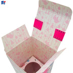 Eco Friendly Black Cookie Box with Logo | MOQ 500