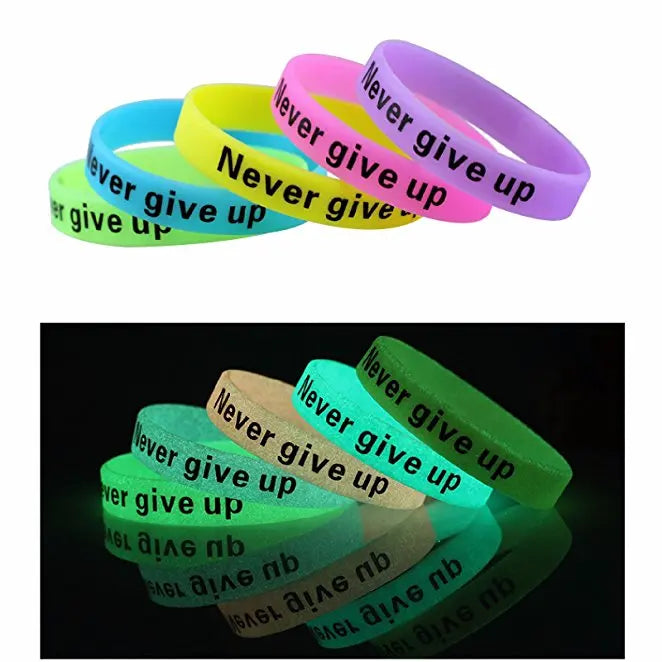 Custom Silicone Wristbands: 100% Eco-Friendly, CMYK Print, QR Code, Free Samples