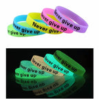 Custom Silicone Wristbands: 100% Eco-Friendly, CMYK Print, QR Code, Free Samples
