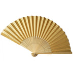 Wholesale Custom Bamboo Fabric Folding Hand Fan for Favors