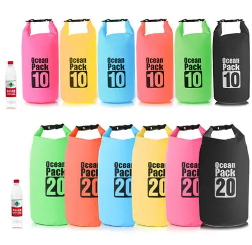 Custom 500D PVC Waterproof Dry Bag: 2L to 30L, High Frequency Welded, Submersion Tested