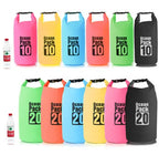 Custom 500D PVC Waterproof Dry Bag: 2L to 30L, High Frequency Welded, Submersion Tested