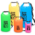 Custom 500D PVC Waterproof Dry Bag: 2L to 30L, High Frequency Welded, Submersion Tested