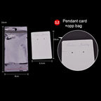 Custom Jewelry Display Cards with OPP Bags | MOQ 100 | 10-Day Lead