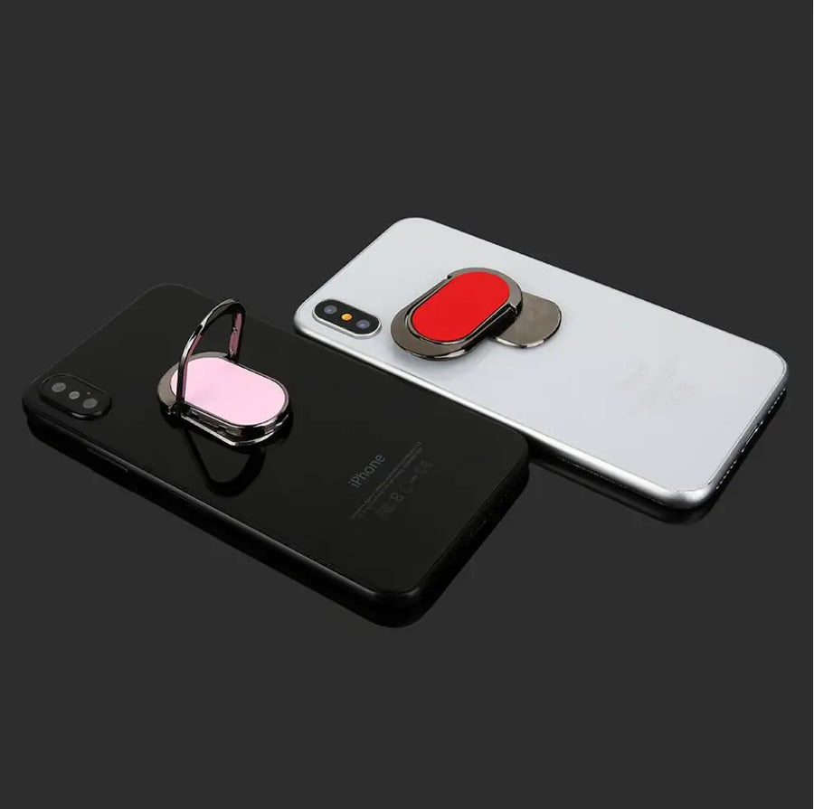 Custom Laser Engraved Zinc Alloy Ring Phone Holder