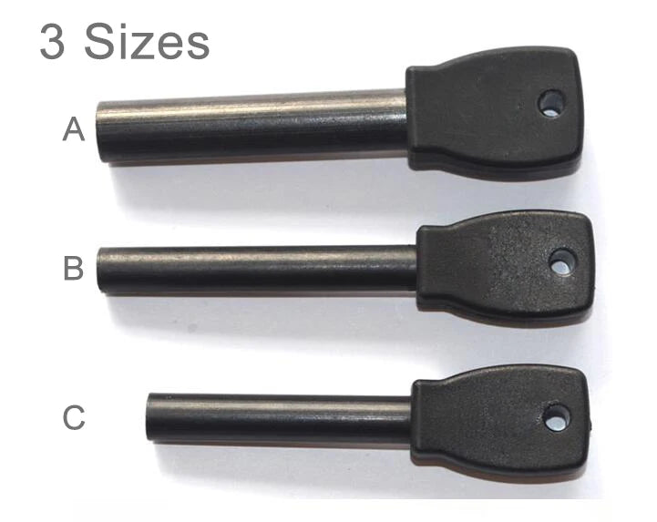 Customized Magnesium Fire Starter 10cm | Waterproof Camping MOQ 200