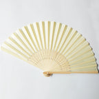 Wholesale Custom Bamboo Fabric Folding Hand Fan for Favors