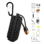 Custom Paracord 550 Survival Kits: 50 MOQ, 7-Strand 550lb, 24+ Tools | Outdoor Camping Gear