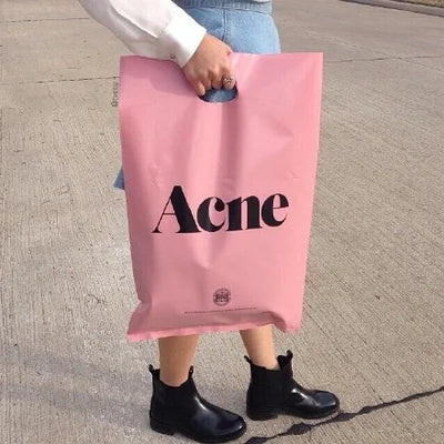 Custom LDPE/HDPE Plastic Shopping Bags with Logo | 200 MOQ Wholesale