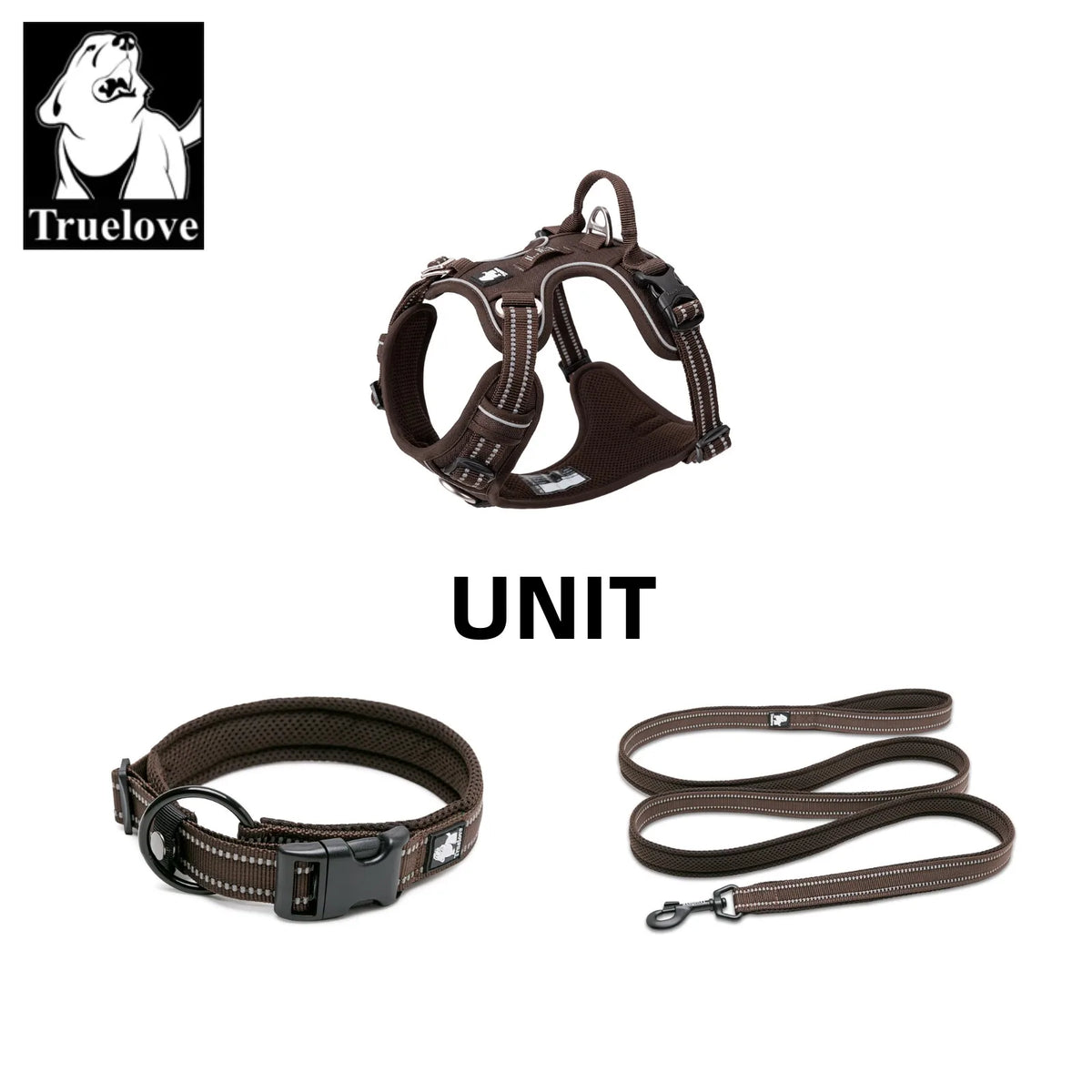 Truelove Pet Harness Set with Logo | 10 MOQ | 7-Day Lead