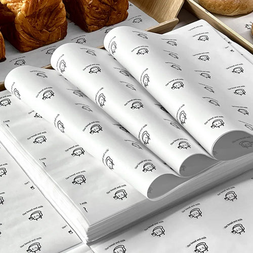 Food Grade Wrapping Paper | Custom Print | Oil-Proof | FSC