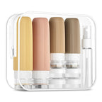 Silicone Travel Bottle Set | 90ml TSA Approved | 100 MOQ | Leak Proof