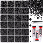 40 Color Resin Rhinestone Set 3mm | 14 Facets | DIY Nail Art Craft