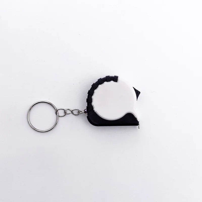 Custom Mini Tape Measure Keychain | 500 Pcs MOQ Steel Promotional Gift