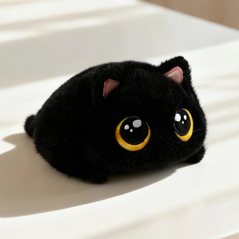 Custom Logo 15cm Loaf Cat Plush Toy Wholesale | Stress Relief Desk Decor