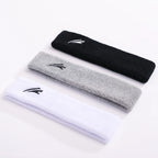 Custom Cotton Sports Headband with Logo | Sweat Guide for Gym