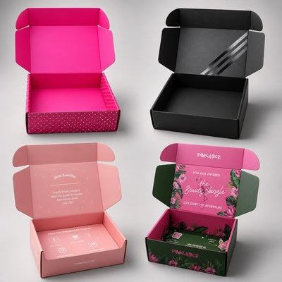 Custom Corrugated Shipping Mailer Box with Logo | 500 MOQ
