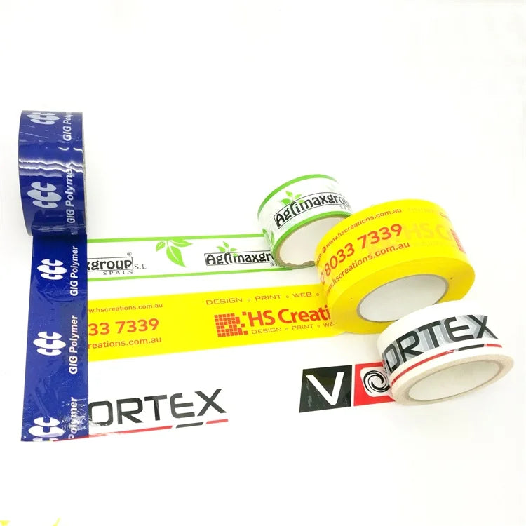 Custom BOPP Packing Tape | 100m | Waterproof | Acrylic Adhesive | Custom Logo | 1 MOQ