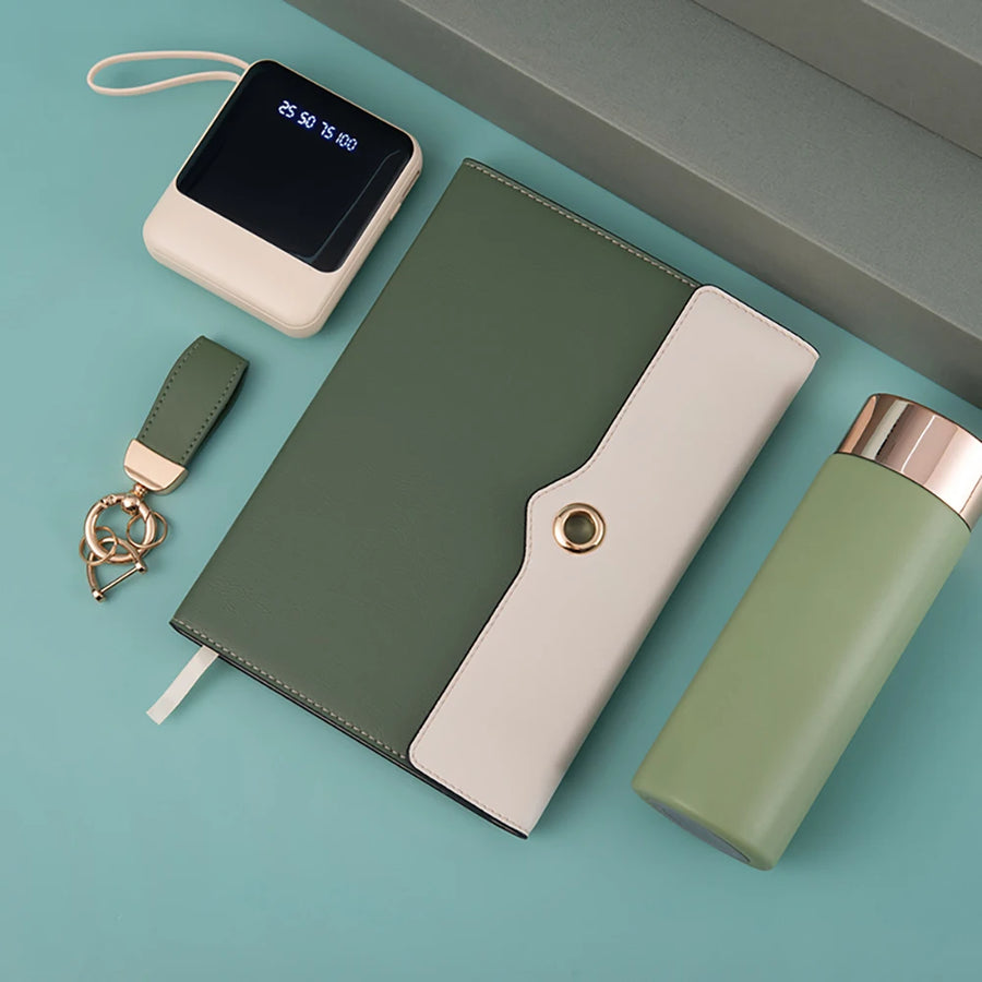 Luxury Corporate Gift Sets with Logo – 5-in-1, 100 MOQ