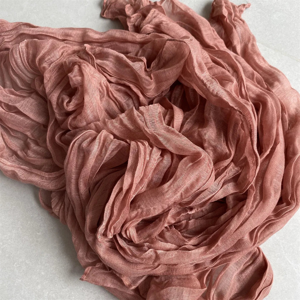 Cheesecloth Table Runners | OEKO-TEX | MOQ 1 | Luxury
