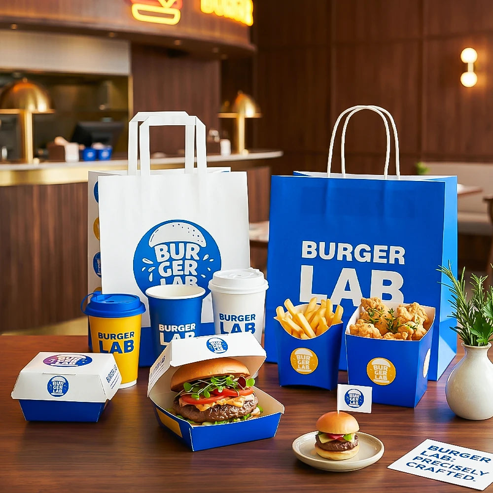 Custom Fast Food Boxes | 5,000 Pcs MOQ, 7-Day Lead | Food-Grade