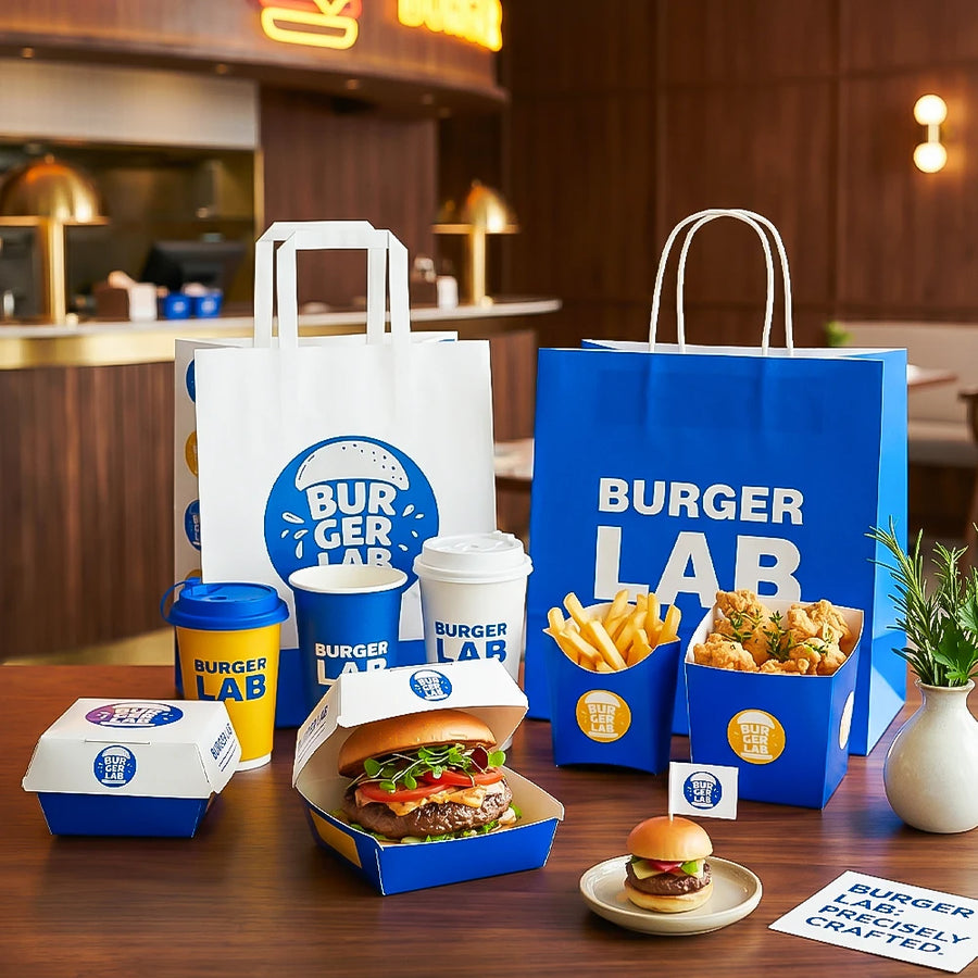 Custom Fast Food Boxes | 5,000 Pcs MOQ, 7-Day Lead | Food-Grade