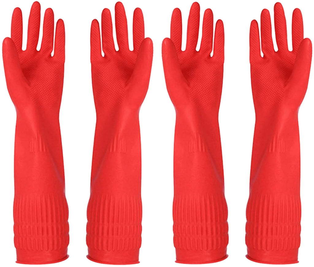 Custom 45cm Latex Gloves | ISO/BSCI | 10-Day Lead Time