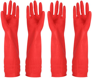 Custom 45cm Latex Gloves | ISO/BSCI | 10-Day Lead Time