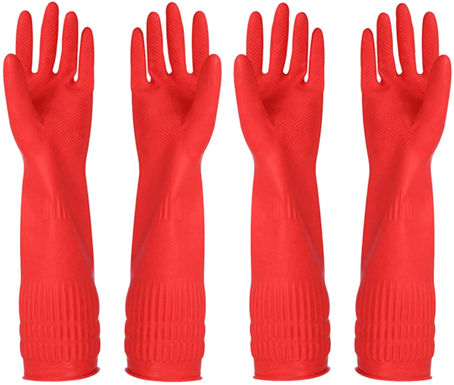 Custom 45cm Latex Gloves | ISO/BSCI | 10-Day Lead Time